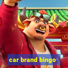 car brand bingo